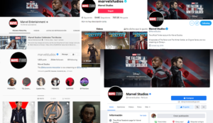 Redes sociales de Marvel Studios