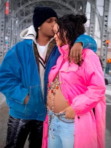 Rihanna y Assap Rocky anuncian que esperan a su bebe