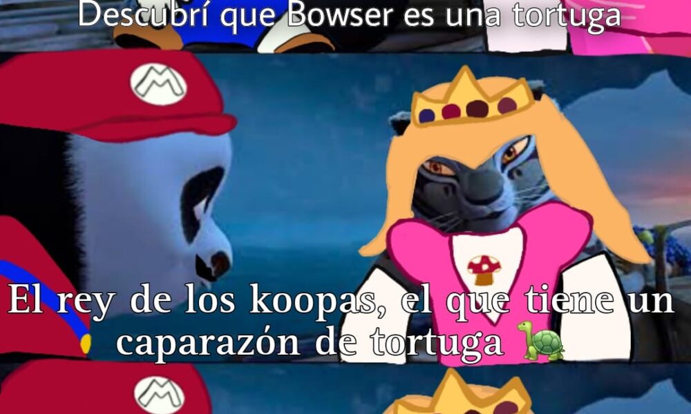 Bowser el rey de los koopas ¿Una tortuga?