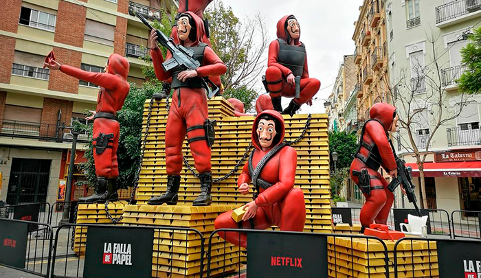 Street Marketing de La Casa de Papel