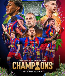 FC Barcelona campeón de la Supercopa