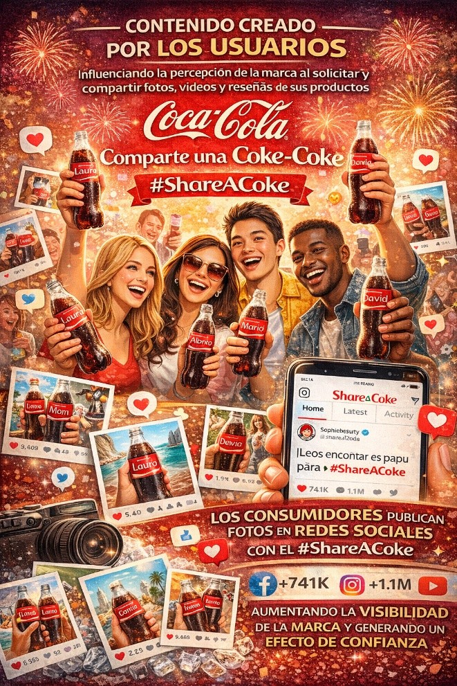 Campaña de coca cola. 