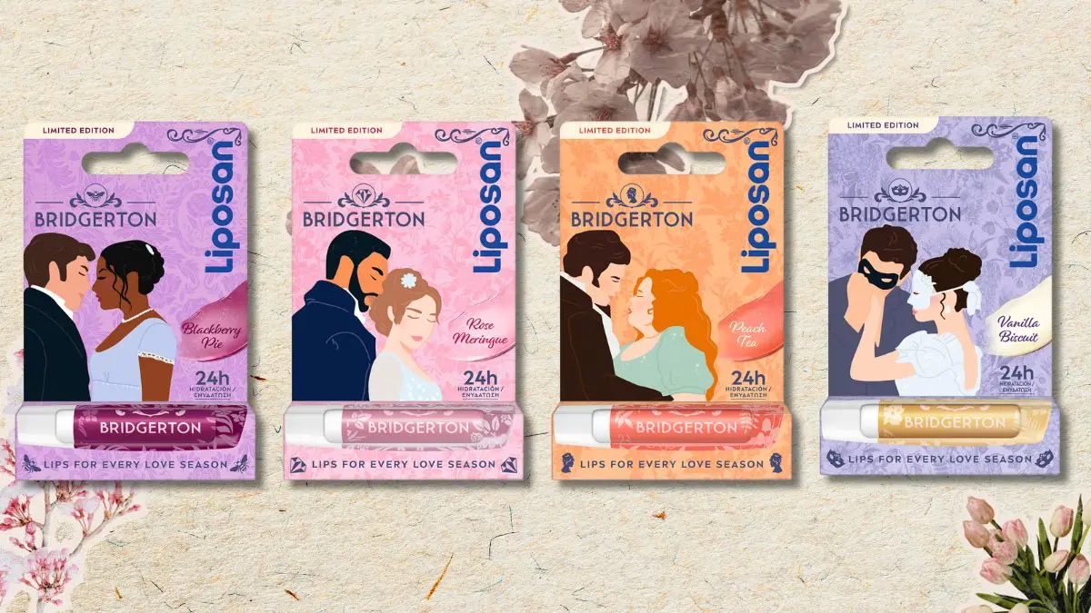 Bridgerton en labiales Liposan