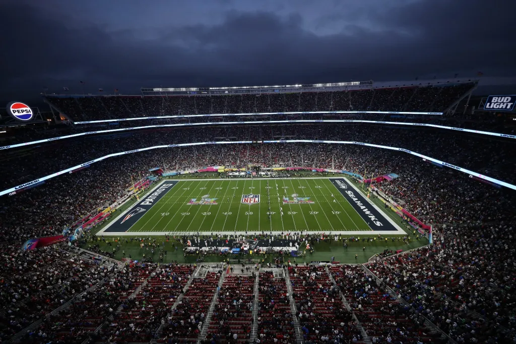 Estadio lleno del Super Bowl 2026
